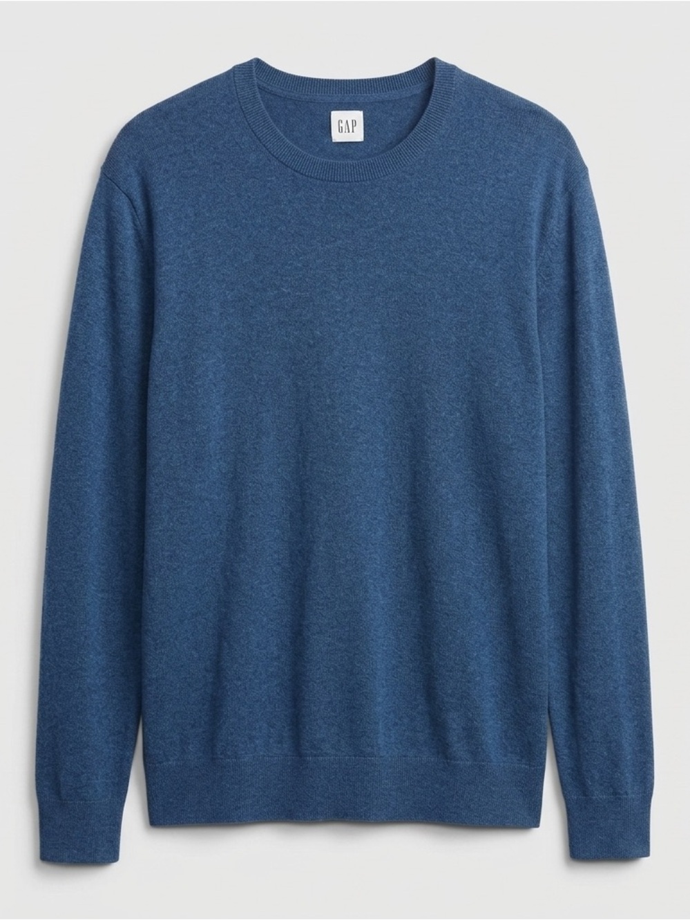 GAP Blue Crewneck Sweater Men’s XXL Cotton Knit Casual Pullover